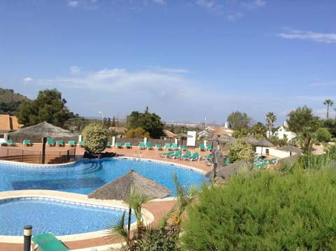 Pool view from terrace