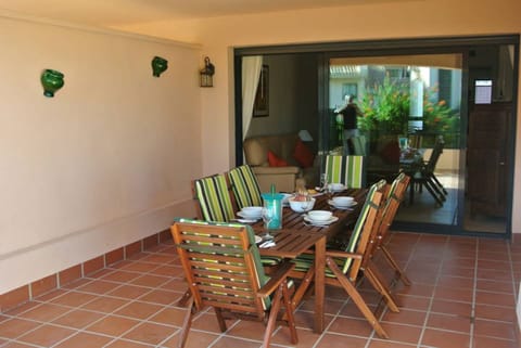 Section of Patio and Dining