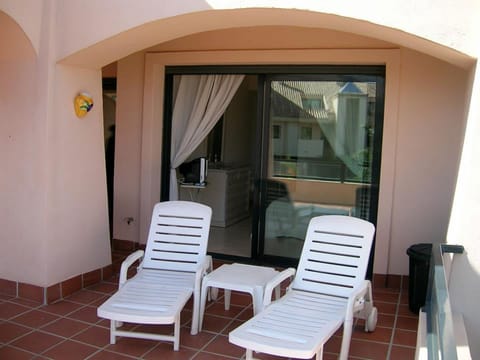 Sun section of patio