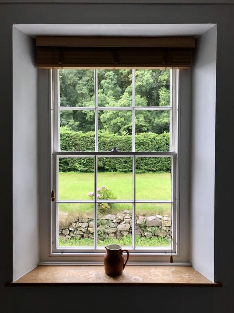 The view from the lounge