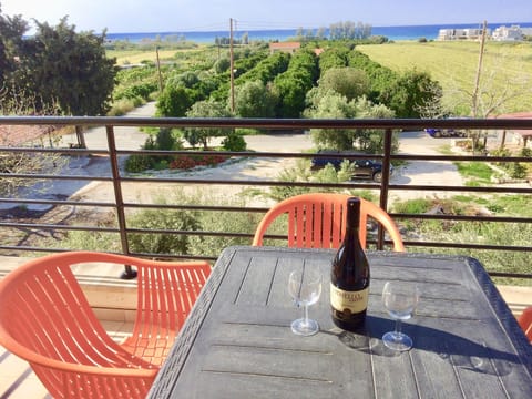 View from lounge & bedroom balcony