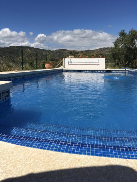 View from steps of the pool