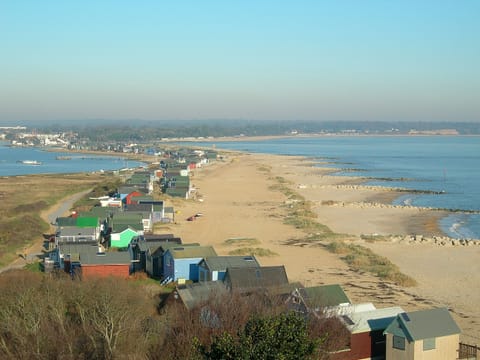 View from Hengistbury Head nearby.