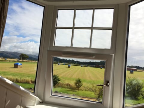 View from bedroom windows 