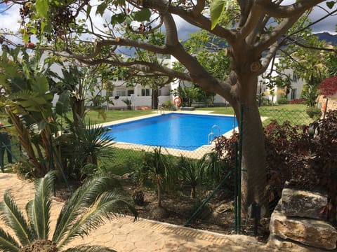 One of 4 swimming pools just a 2 minutes walk away! 
