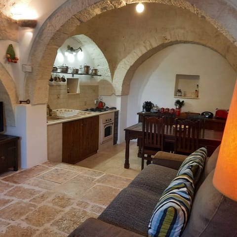 Open plan living area