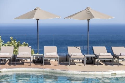 Premium sunbeds await for your ultimate relaxation moments.