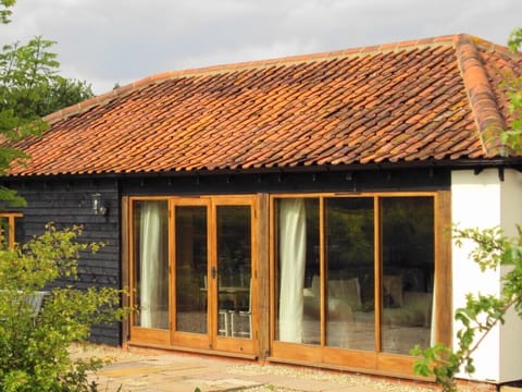 Stubbs Barn Cottage - south facing with views over orchard and paddock.