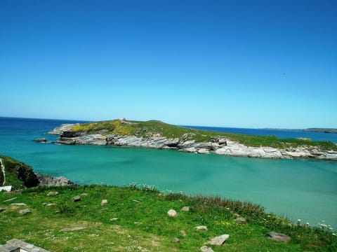 View of Porth sound from the deck