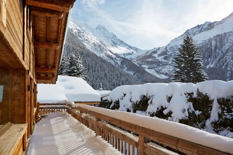 Upper balcony  - Ski Chalet Argentiere - Marmotte Mountain Zenith (2)