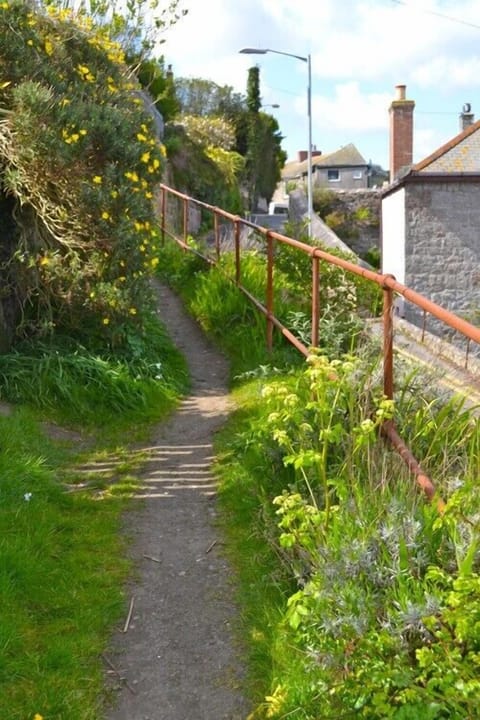private path leading to the cottage