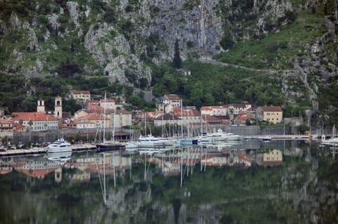 Front Balcony View of Kotor Harbour
