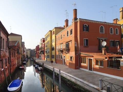 Our building facing the Battello Canal