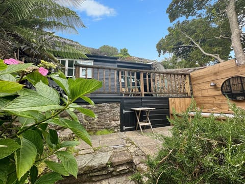 View of the chalet from the terrace