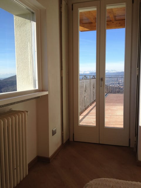 Windows in the double bedroom