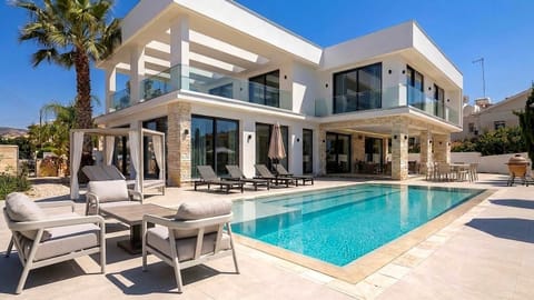 Malibu Pool and Front Terrace Day