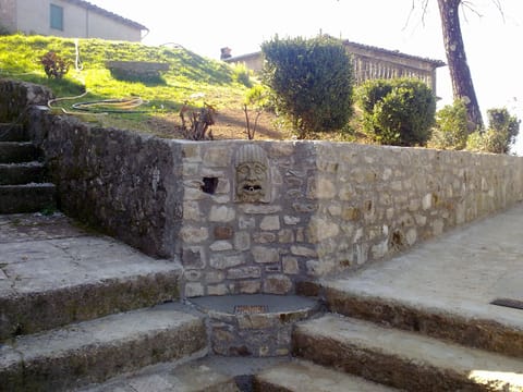 The new fountain at AL COLLOREO