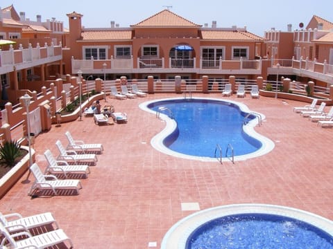 View of pools