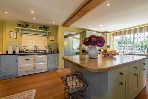Ground floor: Kitchen with Aga