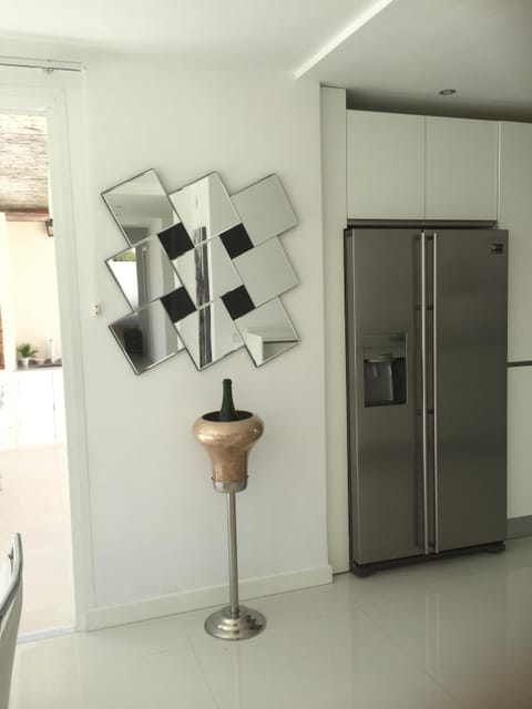 Area leading to modern kitchen