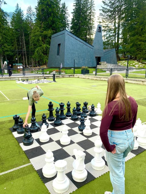 Outdoor games in the summer, Flaine Forum