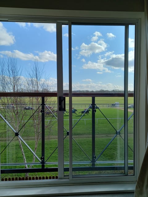 The Race Course view from the Living Room. a beautiful unobstructed view