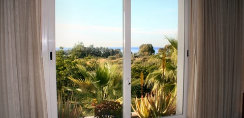 View of Mediterranean Sea from Master bedroom window