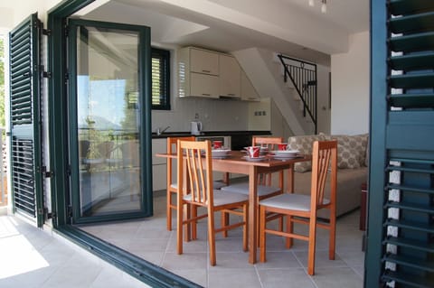 Living room from terrace