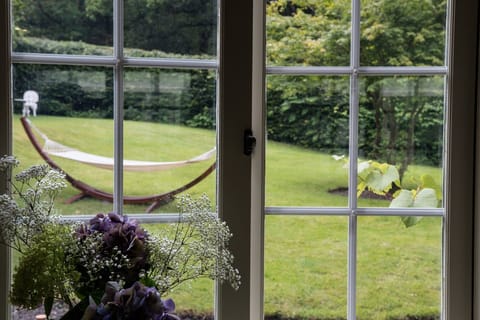 View of front garden from the kitchen