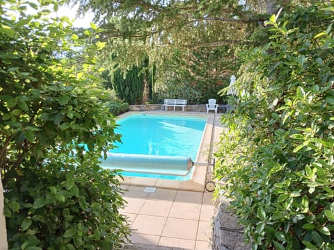 Pool view from terrace