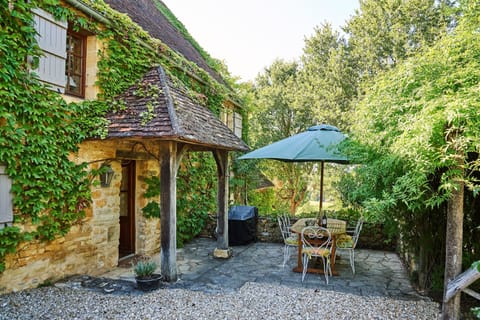 Truffle's secluded terrace