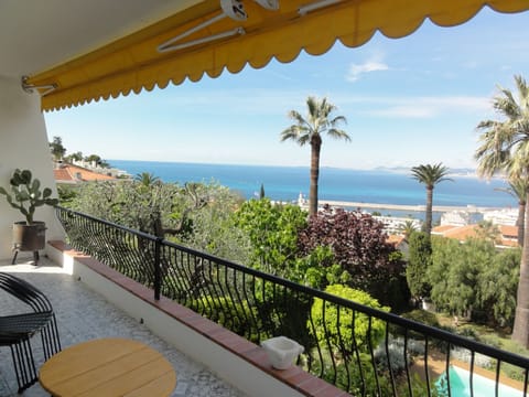 View from the sea side terrace : on your left