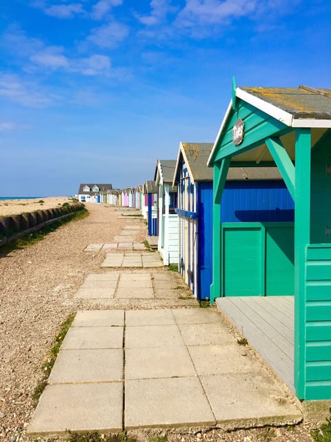 Ferring Beach Huts. 
