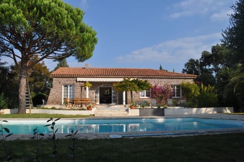 Villa Mentine view from the South