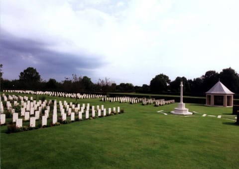 American War Graves near the Landing Beaches.