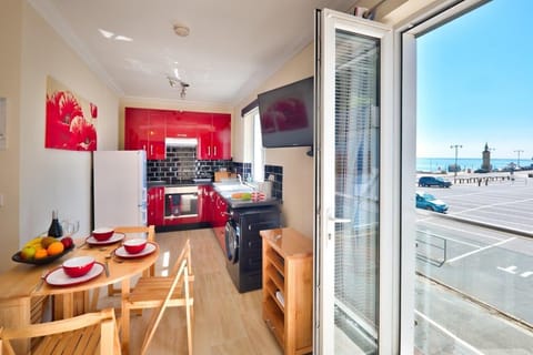 Kitchen with Juliette Balcony