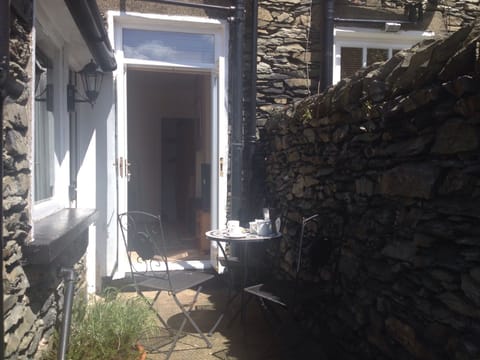 Enclosed rear courtyard