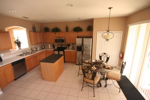 Kitchen and Dining Area