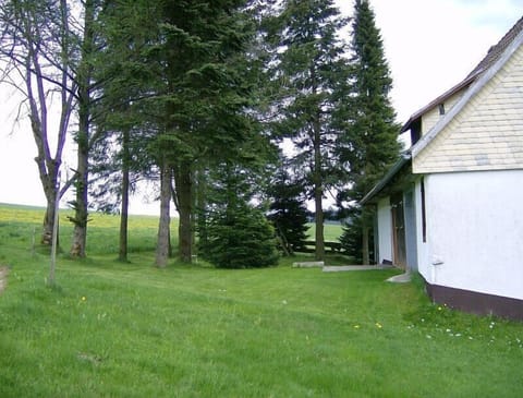 The House with garden and meadows.