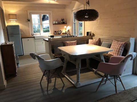 Kitchen and dining room