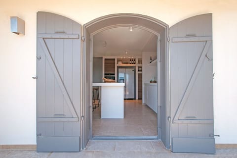 Kitchen from the outside terrace