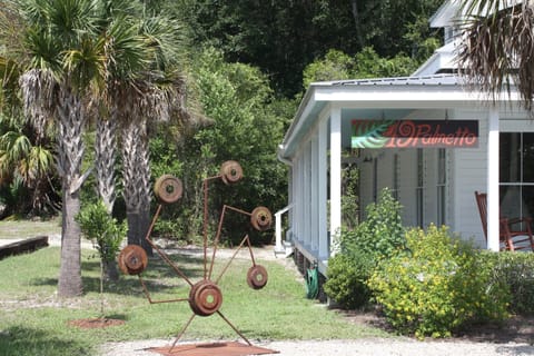 Side porches at 49 Palmetto--catch the shade and a breeze--its always nice.