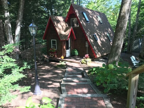 Our home in the summer