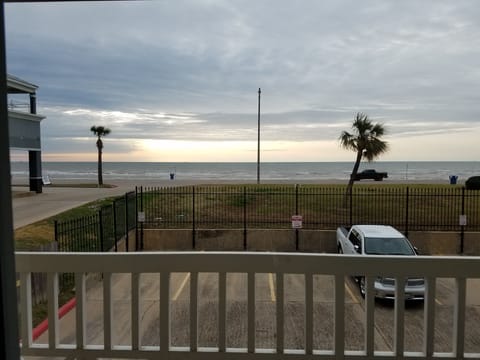 View from our balcony
