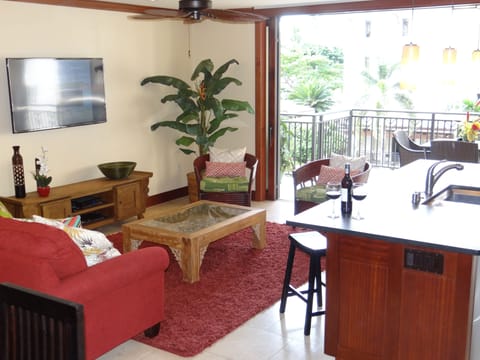 Seamless transition between outdoor/indoor living!