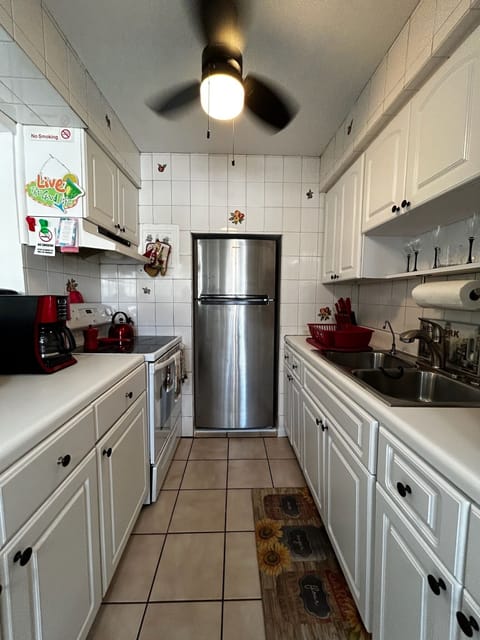 Full working kitchen.