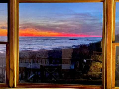 Taken while sitting in the living room.