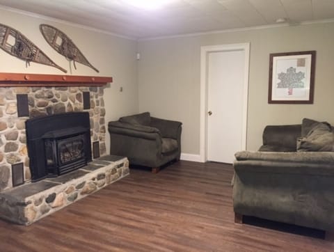 Downstairs living area