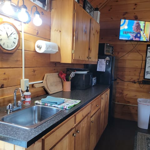 Kitchen counter space.
