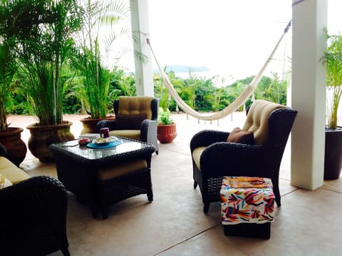 Your private lounge area on the outdoor terrace. Perfect for visiting & relaxing